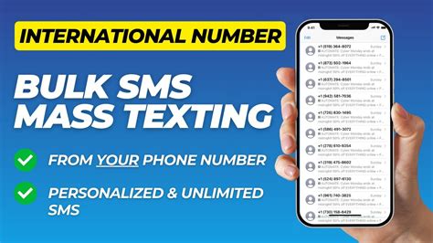 send text to international number.